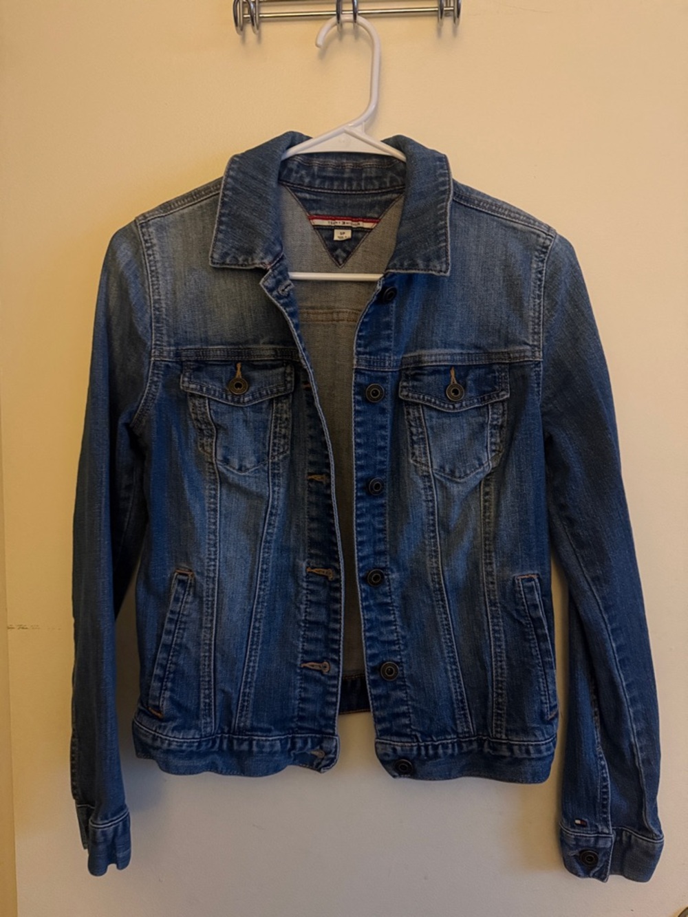 Tommy Hilfiger Medium Blue Denim Trucker Jacket